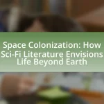 Space Colonization: How Sci-Fi Literature Envisions Life Beyond Earth